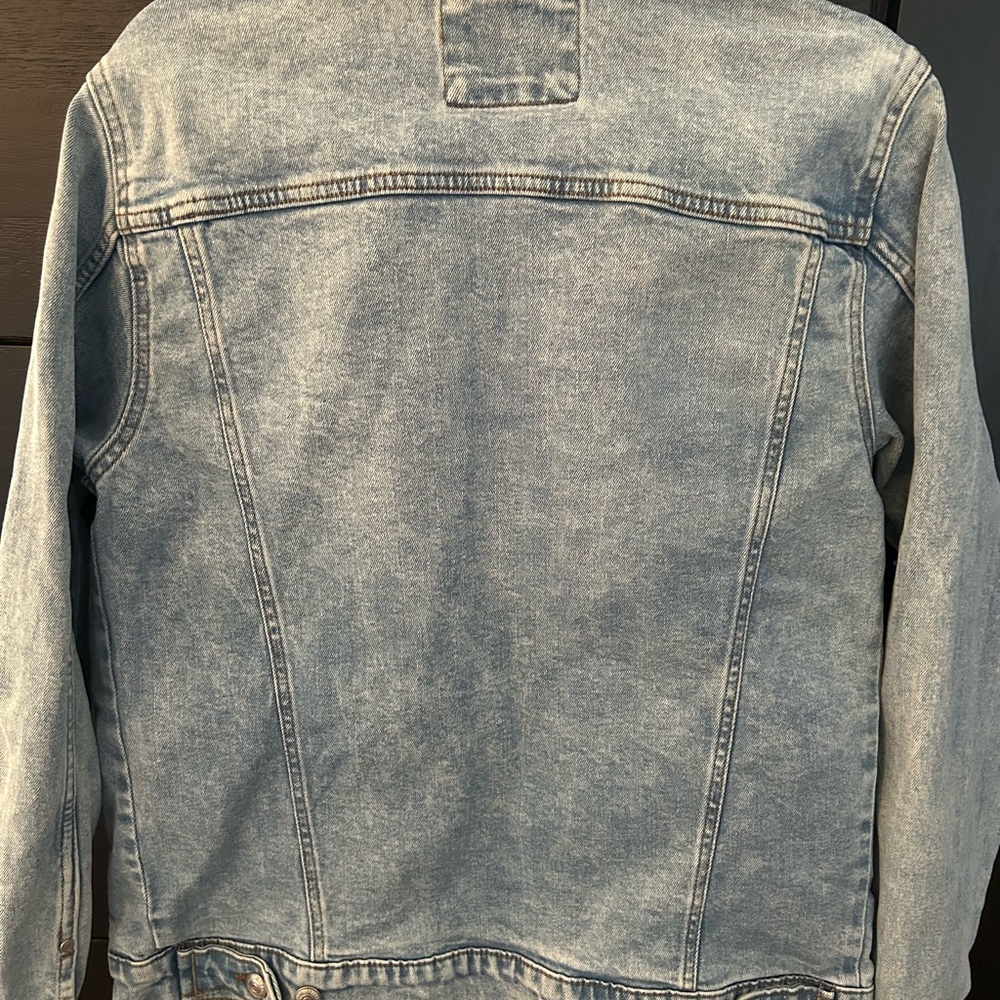 Zara Blue Denim Jacket - Picture 2 of 3